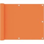 Orange vidaXL Balkonverkleidungen & Balkonumrandungen aus Aluminium 