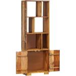 Industrial vidaXL Bücherregale aus Massivholz Breite 150-200cm, Höhe 150-200cm, Tiefe 0-50cm 