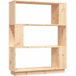 Rustikale vidaXL Bücherregale aus Massivholz Breite 50-100cm, Höhe 100-150cm, Tiefe 0-50cm 