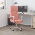 Rosa Minimalistische Bürostühle & Schreibtischstühle mit Massagefunktion 