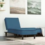 Blaue Moderne vidaXL Chaiselongues & Longchairs aus Holz 
