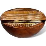 Bunte Vintage Massivholz-Couchtische aus Massivholz Breite 0-50cm, Höhe 0-50cm, Tiefe 0-50cm 