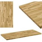 Rustikale vidaXL Tischplatten lackiert aus Massivholz Breite 50-100cm, Höhe 0-50cm, Tiefe 100-150cm 