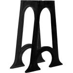 Schwarze Antike vidaXL Esstisch-Gestelle aus Gusseisen Breite 50-100cm, Höhe 50-100cm, Tiefe 50-100cm 2-teilig 