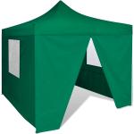 Grüne vidaXL Pavillons aus PVC klappbar 3x3 