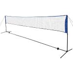 Badminton Netz Tennisnetz Tragbares Volleyballnetz Federballnetz 4 Meter Outdoor 
