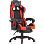 Schwarze vidaXL Gaming Stühle & Gaming Chairs aus Kunstleder höhenverstellbar 