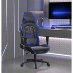 Blaue vidaXL Gaming Stühle & Gaming Chairs mit Massagefunktion 