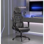 Graue vidaXL Gaming Stühle & Gaming Chairs mit Massagefunktion 