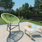 Grüne Moderne Polyrattan Gartenstühle aus Polyrattan Breite 50-100cm, Höhe 50-100cm, Tiefe 50-100cm 