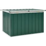 Grüne vidaXL Auflagenboxen & Gartenboxen verzinkt aus Stahl 