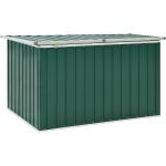 Grüne vidaXL Auflagenboxen & Gartenboxen Verzinkte aus Kunststoff 