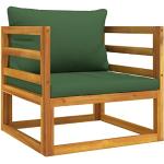 Grüne vidaXL Gartenstühle & Balkonstühle aus Massivholz Outdoor 