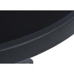 Schwarze Runde Runde Glastische 80 cm pulverbeschichtet aus Glas Breite 50-100cm, Höhe 50-100cm, Tiefe 50-100cm 