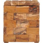 Rustikale Holzhocker aus Massivholz mit Stauraum Breite 0-50cm, Höhe 0-50cm, Tiefe 0-50cm 