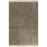 Taupefarbene Vintage vidaXL Kelim Teppiche aus Baumwolle 