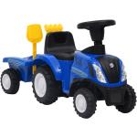 Blaue vidaXL Kinder Traktoren aus Kunststoff 