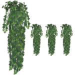 Grüne vidaXL Künstliche Hängepflanzen 4-teilig 