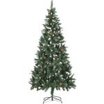 Weiße 210 cm vidaXL Künstliche Weihnachtsbäume 