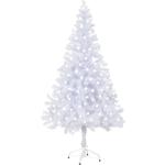 Weiße vidaXL LED-Weihnachtsbäume 