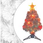 Weiße vidaXL LED-Weihnachtsbäume 