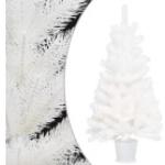 Reduzierte Weiße vidaXL Künstliche Weihnachtsbäume im Topf 