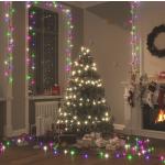 Bunte vidaXL LED Lichterketten mit Weihnachts-Motiv aus PVC 