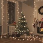 vidaXL LED Lichterketten mit Weihnachts-Motiv aus PVC 