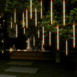 Blüten Baum 600x LED Außen Leuchte Garten Licht 250 cm Ambiente Deko Stahl IP44 