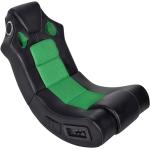 Grüne vidaXL Gaming Stühle & Gaming Chairs aus Kunstleder 