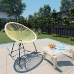Beige Moderne vidaXL Polyrattan Gartenstühle aus Polyrattan 