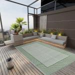 Grüne vidaXL Outdoor-Teppiche & Balkonteppiche aus Polypropylen 