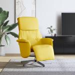Reduzierte Gelbe Relaxsessel aus Stoff Breite 50-100cm, Höhe 50-100cm 