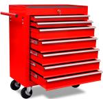 Rote vidaXL Werkstattwagen mit Schublade 