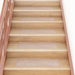 Reduzierte Hellbraune Stufenmatten & Stufenteppiche matt selbstklebend 15-teilig 