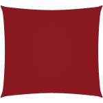 vidaXL Sonnensegel Oxford-Gewebe Quadratisch 4,5x4,5 m Rot