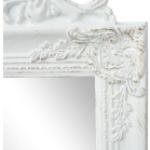 vidaXL Standspiegel im Barock-Stil 160x40 cm Weiß 8718475525738 (243691)