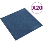 Dunkelblaue Allergiker vidaXL Teppichböden & Auslegware aus Polypropylen 20-teilig 