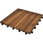 vidaXL Terrassenplatten & Terrassenfliesen aus Akazienholz 