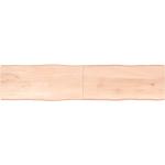 Hellbraune vidaXL Tischplatten aus Massivholz Breite 0-50cm, Höhe 200-250cm, Tiefe 0-50cm 