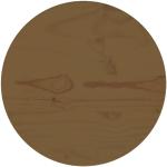 Reduzierte Braune vidaXL Runde Tischplatten aus Massivholz Breite 0-50cm, Höhe 0-50cm, Tiefe 0-50cm 
