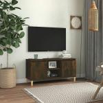 TV Schränke & Fernsehschränke aus Massivholz mit Beinen Breite 0-50cm, Höhe 0-50cm, Tiefe 100-150cm 