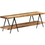 vidaXL Gartenschränke Holz aus Mangoholz Breite 150-200cm, Höhe 150-200cm, Tiefe 0-50cm 