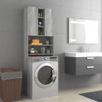 Graue Waschmaschinenschränke & Waschmaschinenregale günstig online kaufen