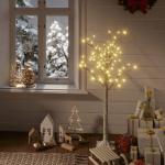vidaXL Lichterbäume Außen mit Weihnachts-Motiv 