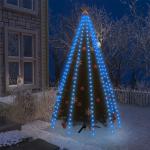 Blaue vidaXL LED Lichtschläuche & Lichtleisten mit Weihnachts-Motiv aus PVC 
