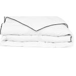 Weiße vidaXL Daunendecken & Daunenbettdecken aus Textil maschinenwaschbar 240x220 für den für den Winter 