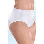 Weiße Pompadour Oeko-Tex Damenslips & Damenpanties aus Baumwolle Größe XL 4-teilig 
