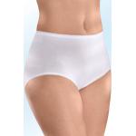 Weiße Pompadour Oeko-Tex Damenslips & Damenpanties aus Baumwolle Größe L 4-teilig 