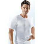 Weiße bader Oeko-Tex Feinripp-Unterhemden aus Baumwolle für Herren 4-teilig 